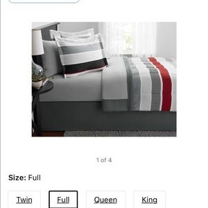 Full size complete bed set